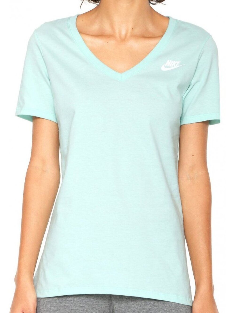 Nike T-Shirt Small V-Neck Athletic Cut Short Sleeve Athleisure Workout Gymwear